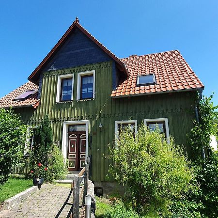 Das Gruene Haus Am Hexenstieg Höhlenort Rübeland Exterior foto